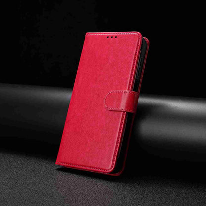 For Redmi K90 Pro Max / Poco F8 Ultra Lambskin 8-card Slot Leather Phone Case(Rose Red)