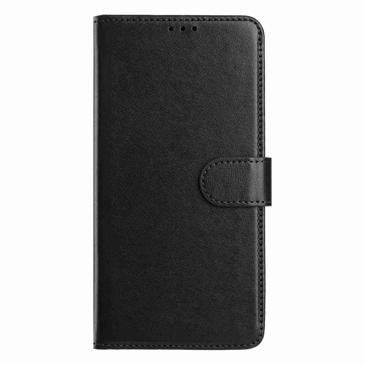 For Redmi K90 Pro Max / Poco F8 Ultra Lambskin 8-card Slot Leather Phone Case(Black)