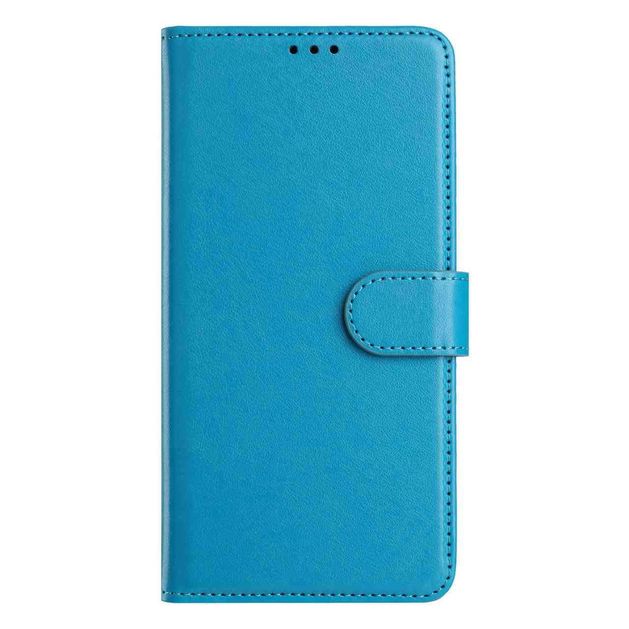 For Redmi K90 Pro Max / Poco F8 Ultra Lambskin 8-card Slot Leather Phone Case(Light Blue)
