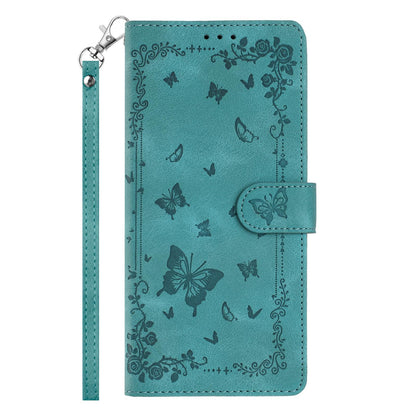 For Redmi K90 Pro Max / Poco F8 Ultra Secret Garden Butterfly Pattern Leather Phone Case(Green)