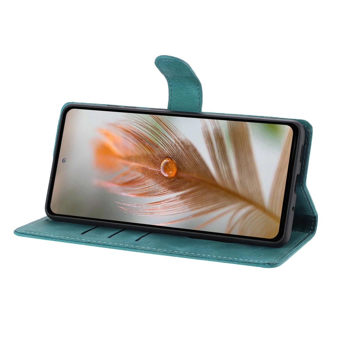 For Redmi K90 Pro Max / Poco F8 Ultra Secret Garden Butterfly Pattern Leather Phone Case(Green)