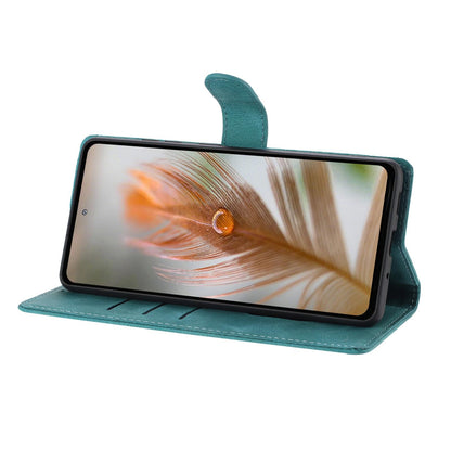 For Redmi K90 Pro Max / Poco F8 Ultra Secret Garden Butterfly Pattern Leather Phone Case(Green)