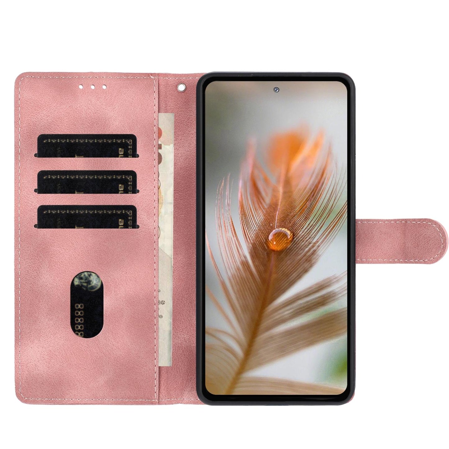 For Redmi K90 Pro Max / Poco F8 Ultra Secret Garden Butterfly Pattern Leather Phone Case(Pink)