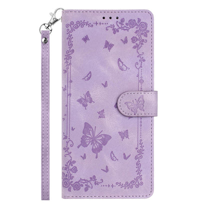 For Redmi K90 Pro Max / Poco F8 Ultra Secret Garden Butterfly Pattern Leather Phone Case(Purple)