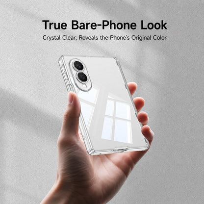 For Galaxy Z Fold8 5G GKK Integrated Magnetic Folding Transparent Phone Case(Transparent)