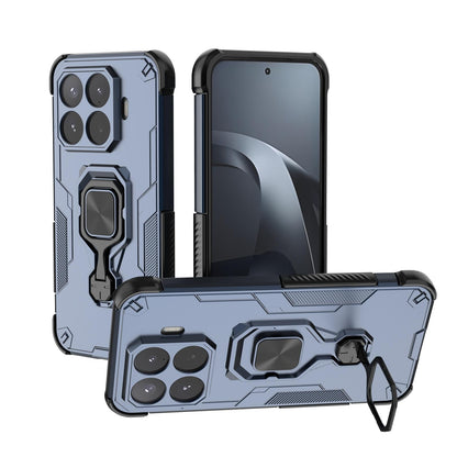 For Xiaomi 17T Pro 5G Metal Kickstand TPU Hybrid PC Phone Case - Blue - EDA008746707C