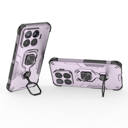 For Xiaomi 17T Pro 5G Metal Kickstand TPU Hybrid PC Phone Case - Purple - EDA008746707E