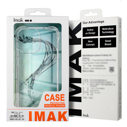 For Redmi K90 Pro Max / Poco F8 Ultra 5G imak Shockproof Airbag TPU Phone Case(Transparent)