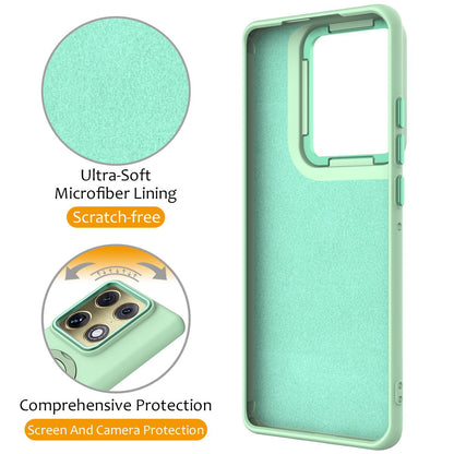 For Motorola Edge 70 Ultra / Signature 5G Gen1.5 Pivot Ring Holder TPU Hybrid PC Phone Case - Green - EDA008829223D