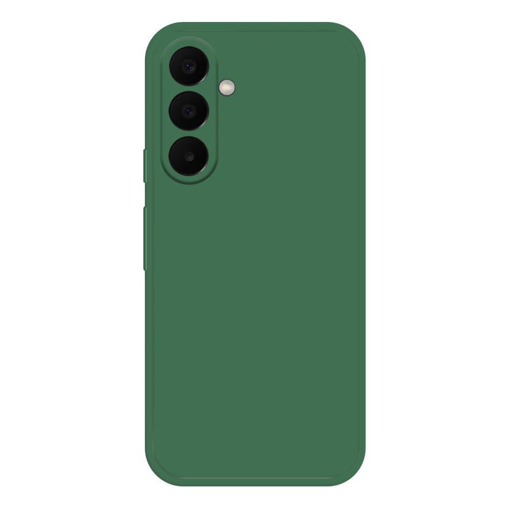 For Galaxy S26 FE 5G Imitation Liquid Silicone Phone Case(Dark Green)