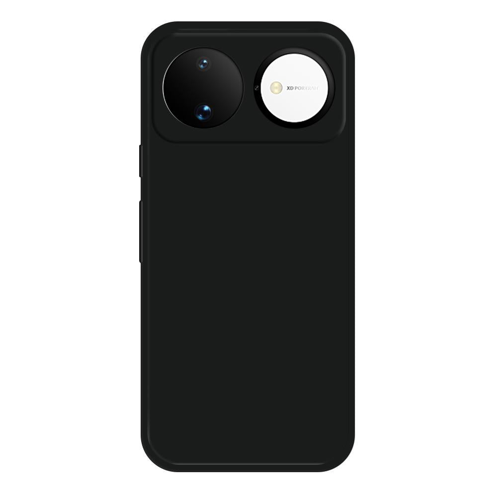 For Huawei nova 16 Imitation Liquid Silicone Phone Case - Black - EDA008829605G