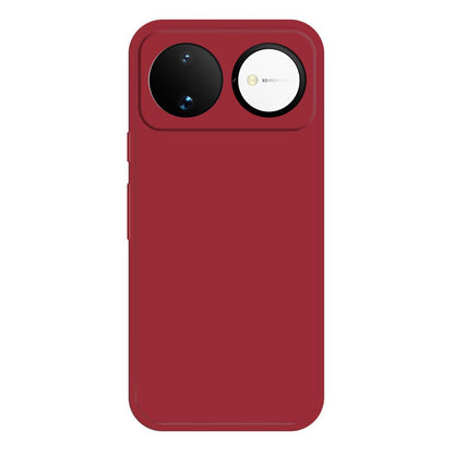 For Huawei nova 16 Imitation Liquid Silicone Phone Case - Dark Red - EDA008829605J