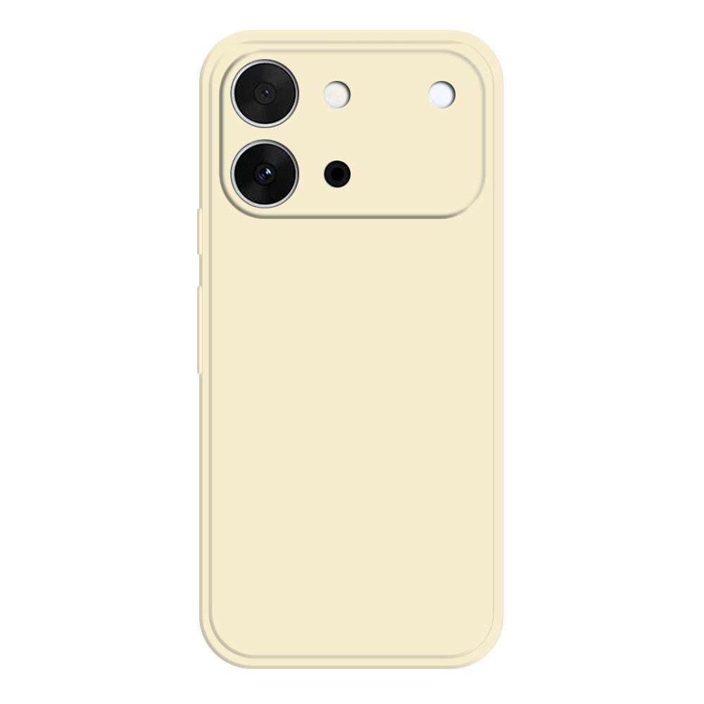 For vivo S60 5G Imitation Liquid Silicone Phone Case - White - EDA008830003B