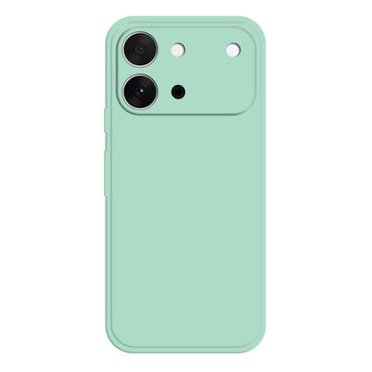 For vivo S60 5G Imitation Liquid Silicone Phone Case - Light Cyan - EDA008830003E