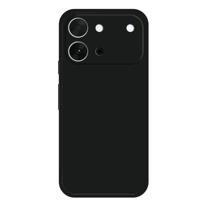 For vivo S60 5G Imitation Liquid Silicone Phone Case - Black - EDA008830003G