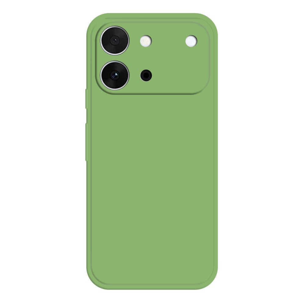 For vivo S60 5G Imitation Liquid Silicone Phone Case - Matcha Green - EDA008830003I