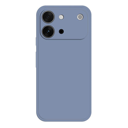 For vivo S60 Vitality 5G Imitation Liquid Silicone Phone Case - Grey - EDA008830004K