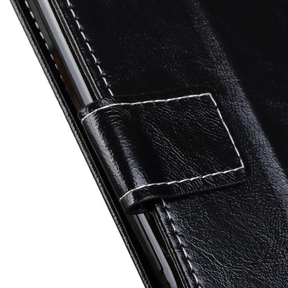 For Google Pixel 11a Retro Crazy Horse Texture Flip Leather Phone Case - Black - EDA008847904A