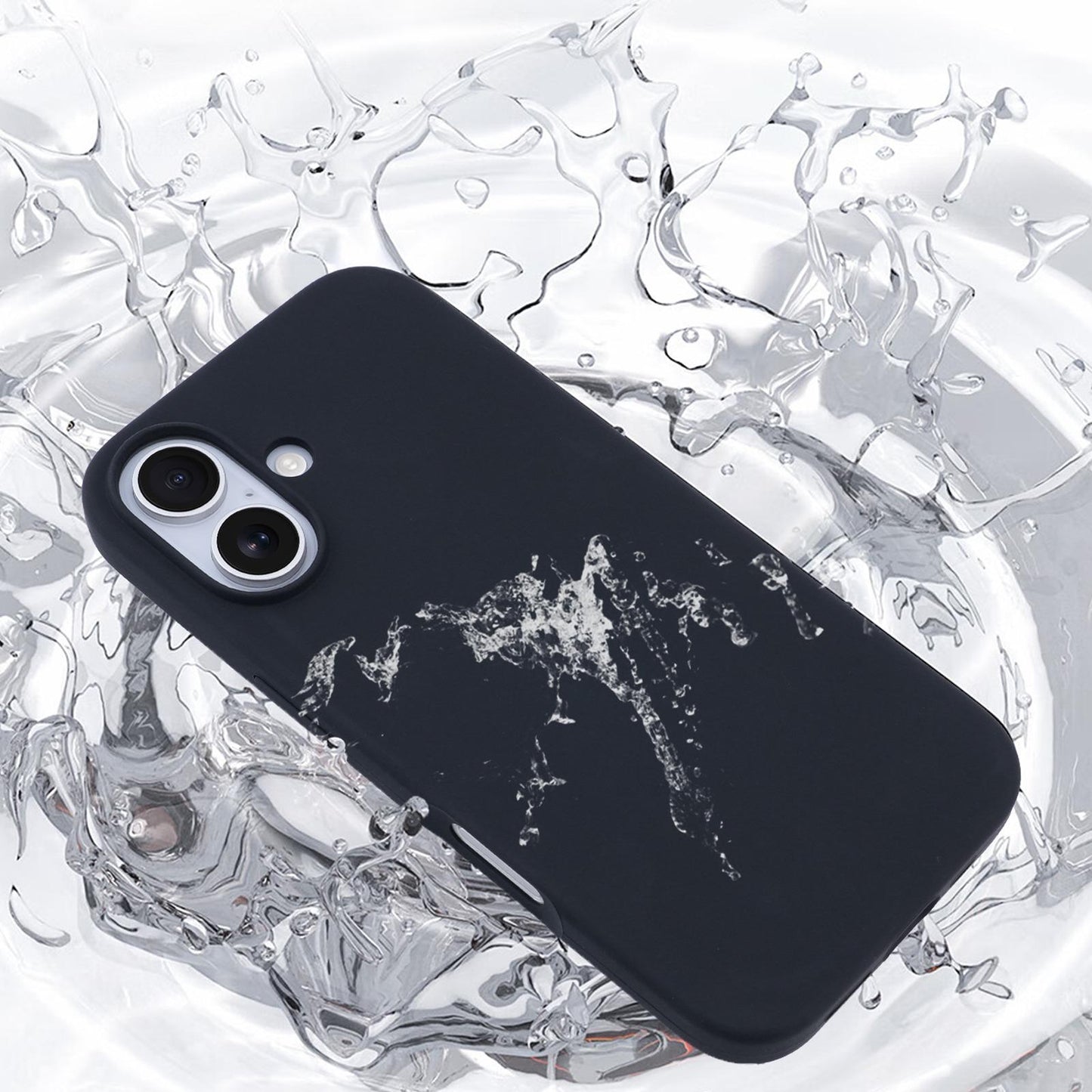 For iPhone 17e / 16e Liquid Silicone Full Coverage MagSafe Phone Case(Pink Orange)