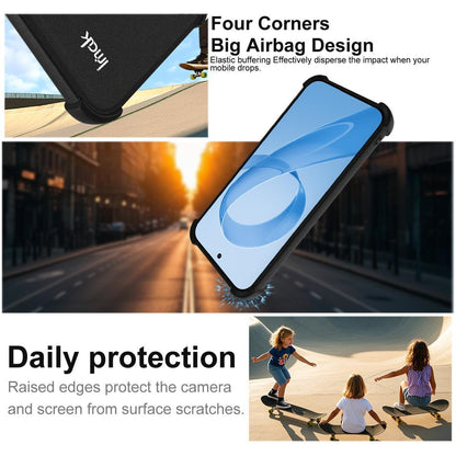 For Redmi K90 Pro Max / Poco F8 Ultra 5G imak Shockproof Airbag TPU Phone Case(Matte Black)