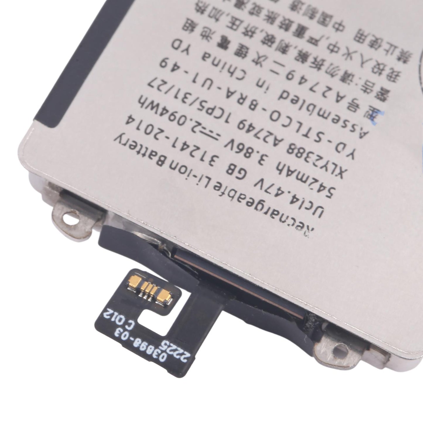 For Apple Watch Ultra 1 49mm A2749 542mAh Battery with Original Flex Cable