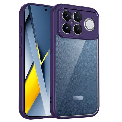 For Redmi K90 Pro Max / Poco F8 Ultra Matte PC Skin-feel Shockproof Phone Case(Purple)