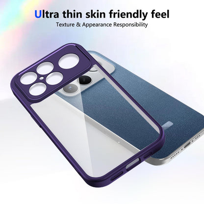 For Redmi K90 Pro Max / Poco F8 Ultra Matte PC Skin-feel Shockproof Phone Case(Purple)