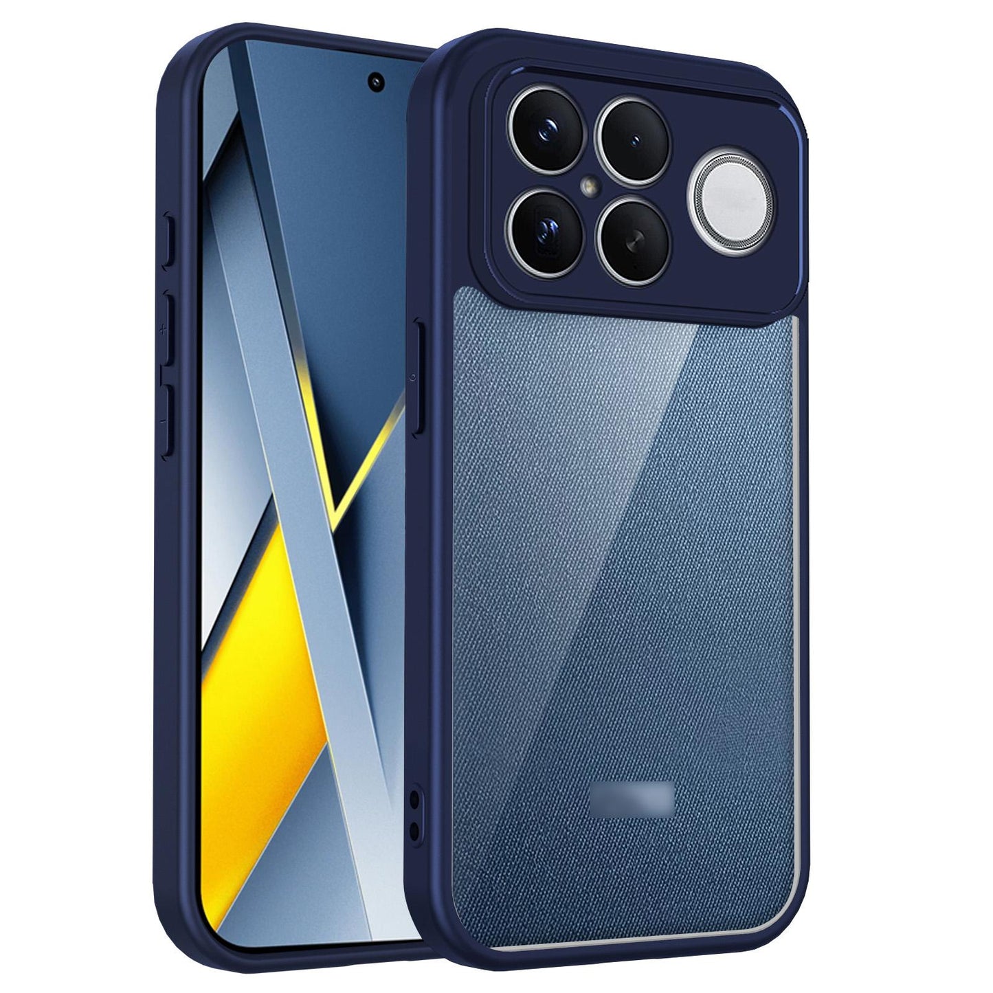 For Redmi K90 Pro Max / Poco F8 Ultra Matte PC Skin-feel Shockproof Phone Case(Blue)