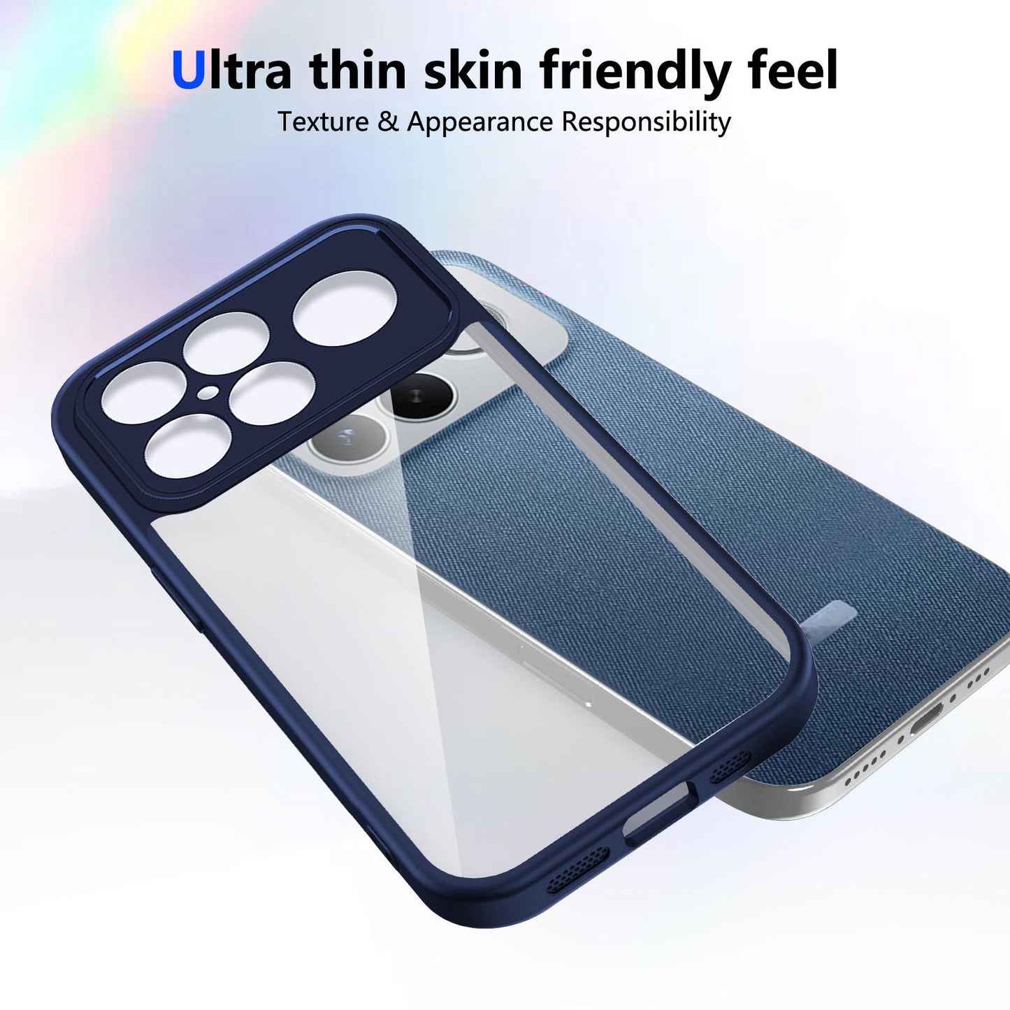 For Redmi K90 Pro Max / Poco F8 Ultra Matte PC Skin-feel Shockproof Phone Case(Blue)