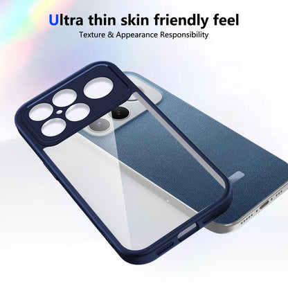 For Redmi K90 Pro Max / Poco F8 Ultra Matte PC Skin-feel Shockproof Phone Case(Blue)