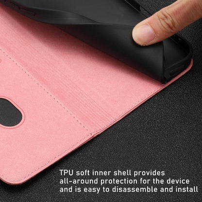 For Redmi K90 Pro Max / Poco F8 Ultra 5G Tulips Butterfly Pattern Magnetic Vegan Leather Phone Case(Pink)