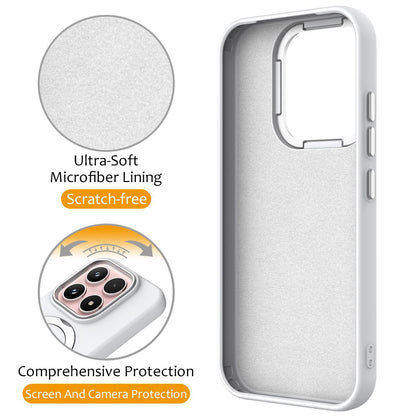 For Xiaomi 17 5G Gen1.5 Pivot Ring Holder TPU Hybrid PC Phone Case - White - EDA008974003A