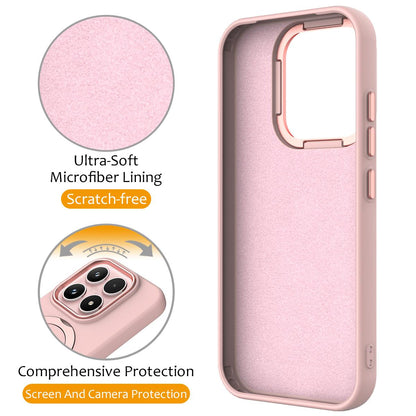 For Xiaomi 17 5G Gen1.5 Pivot Ring Holder TPU Hybrid PC Phone Case - Pink - EDA008974003B