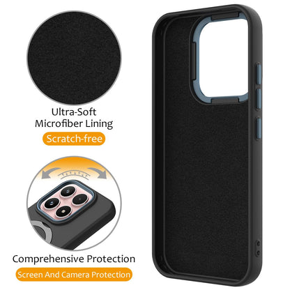 For Xiaomi 17 5G Gen1.5 Pivot Ring Holder TPU Hybrid PC Phone Case - Black - EDA008974003C