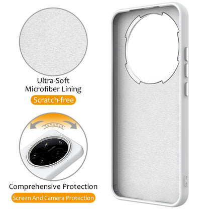 For Xiaomi 17 Ultra Gen1.5 Pivot Ring Holder TPU Hybrid PC Phone Case - White - EDA008974004A