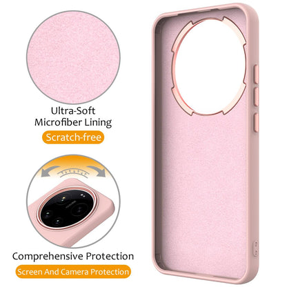 For Xiaomi 17 Ultra Gen1.5 Pivot Ring Holder TPU Hybrid PC Phone Case - Pink - EDA008974004B