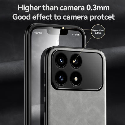 For Redmi K90 Pro Max / Xiaomi Poco F8 Ultra 5G Skin Feel Magnetic Leather Back Phone Case(Green)