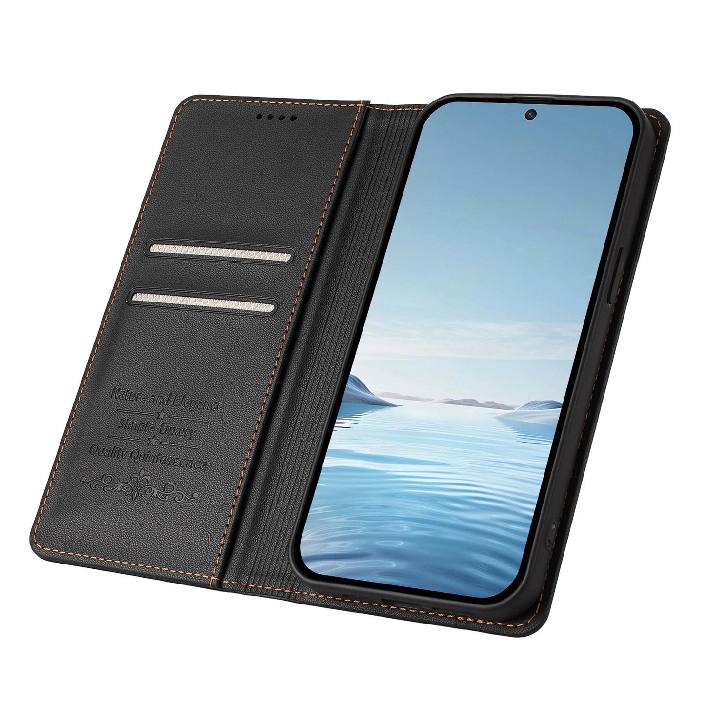 For Xiaomi Poco F8 Ultra / Redmi K90 Pro Max Ballet Girl Diamond Studded RFID Vegan Leather Phone Case(Black)