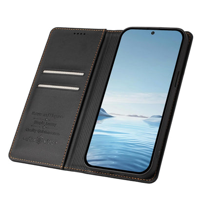 For Xiaomi Poco F8 Ultra / Redmi K90 Pro Max Ballet Girl Diamond Studded RFID Vegan Leather Phone Case(Black)