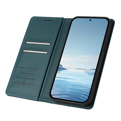 For Xiaomi Poco F8 Ultra / Redmi K90 Pro Max Ballet Girl Diamond Studded RFID Vegan Leather Phone Case(Peacock Green)