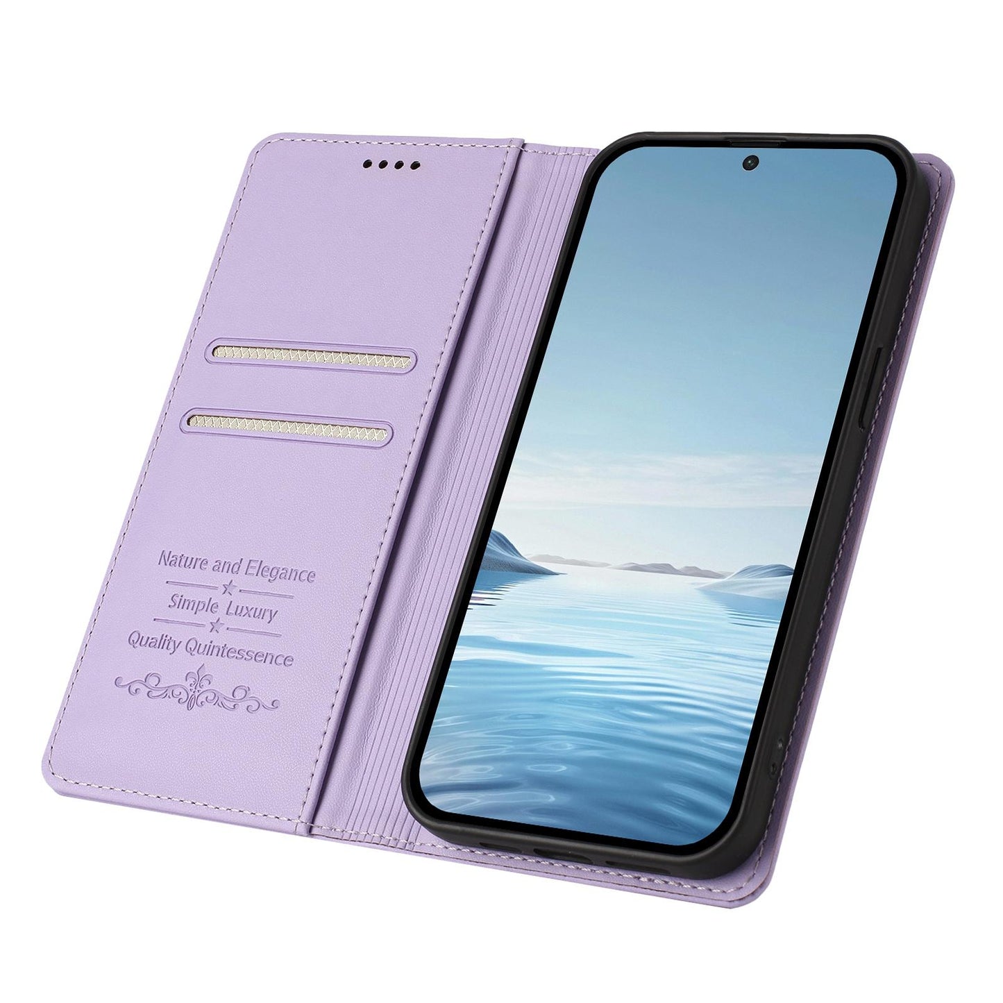 For Xiaomi Poco F8 Ultra / Redmi K90 Pro Max Ballet Girl Diamond Studded RFID Vegan Leather Phone Case(Light Purple)