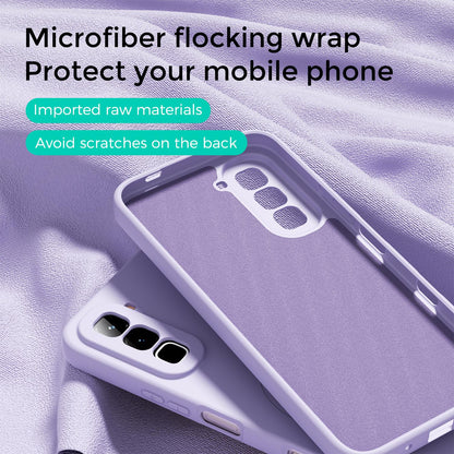 For Infinix Hot 70 Pro 5G ABEEL Skin-friendly Feel Magsafe Liquid Silicone Phone Case - Pink - EDA009136008B