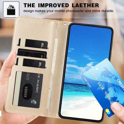 For iPhone 18 Pro Sunflower Embossed Vegan Leather Phone Case with Small Black Rope - Gold - EDA009154126B