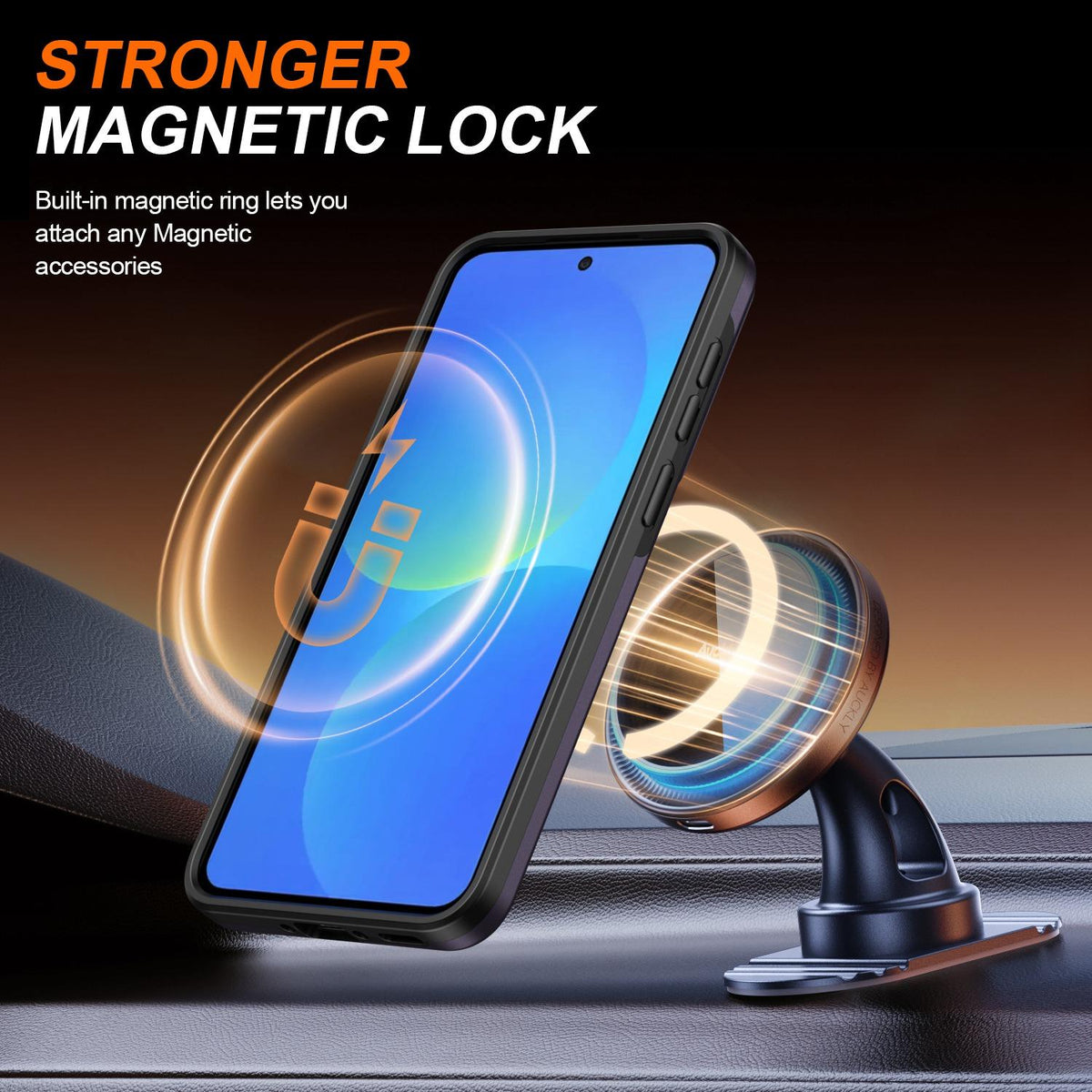 For Galaxy S25 FE 5G Camera Sliding Shield Magnetic Rotation Holder Phone Case - Purple - EDA009158610D