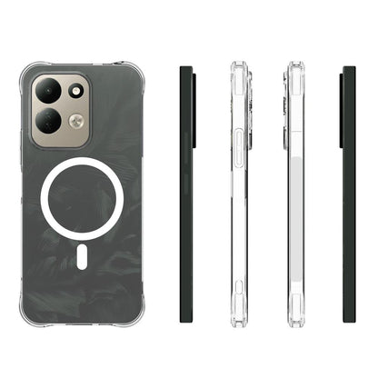 For Redmi 17 5G / 4G Global 170mm Shockproof Non-slip Magnetic TPU Phone Case(Transparent)