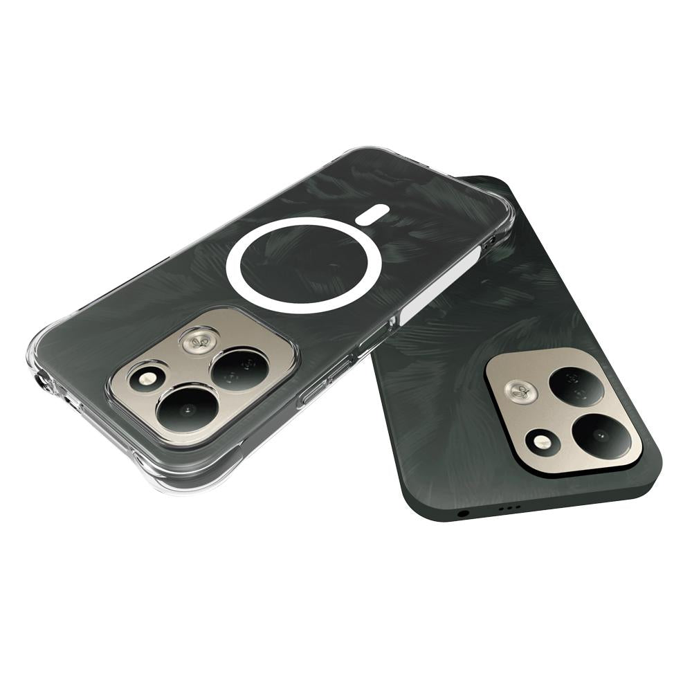 For Redmi 17 5G / 4G Global 170mm Shockproof Non-slip Magnetic TPU Phone Case(Transparent)