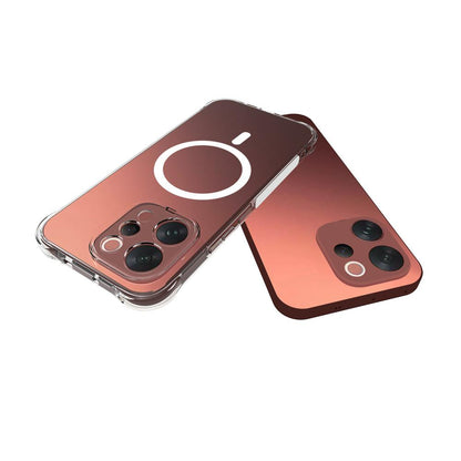 For vivo V70 5G / V70 Elite 5G Shockproof Non-slip Magnetic TPU Phone Case(Transparent)