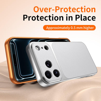 For iPhone XS Max Lambskin Series Skin Feel Shockproof Phone Case(Purple)
