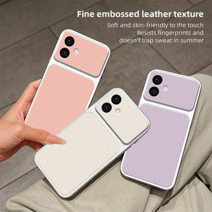 For Galaxy S26 Edge 5G Lambskin Series Skin Feel Shockproof Phone Case(Purple)