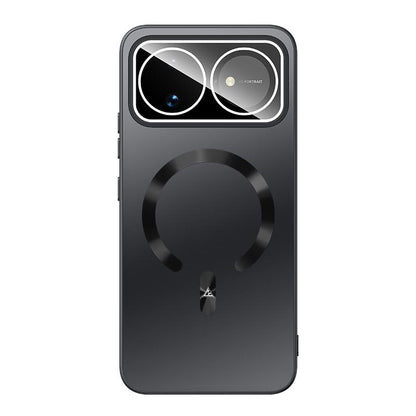 For Huawei nova 16 Ice Magnetic Explosion-proof Lens Film PC Phone Case - Graphite Black - EDA009253811A